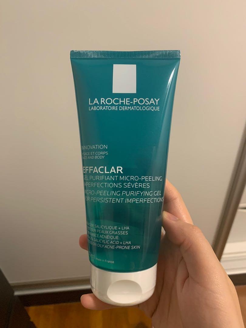 BN La Roche-Posay Effaclar Micro-Peeling Purifying Gel, Beauty & Personal  Care, Face, Face Care on Carousell