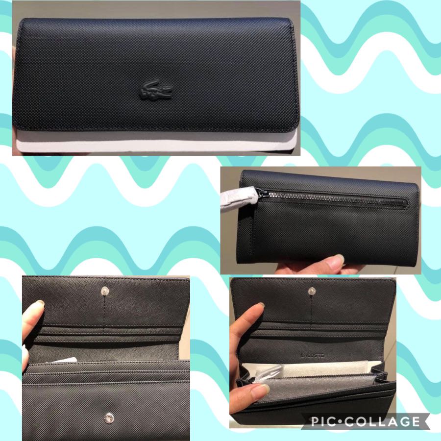 lacoste wallet for ladies
