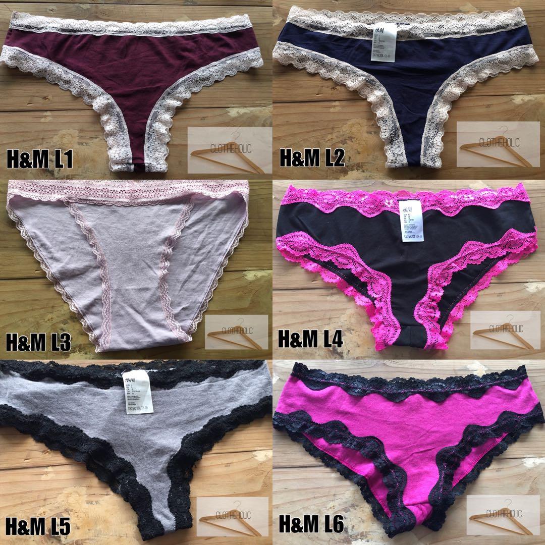 H and m ladies underwear Outlet