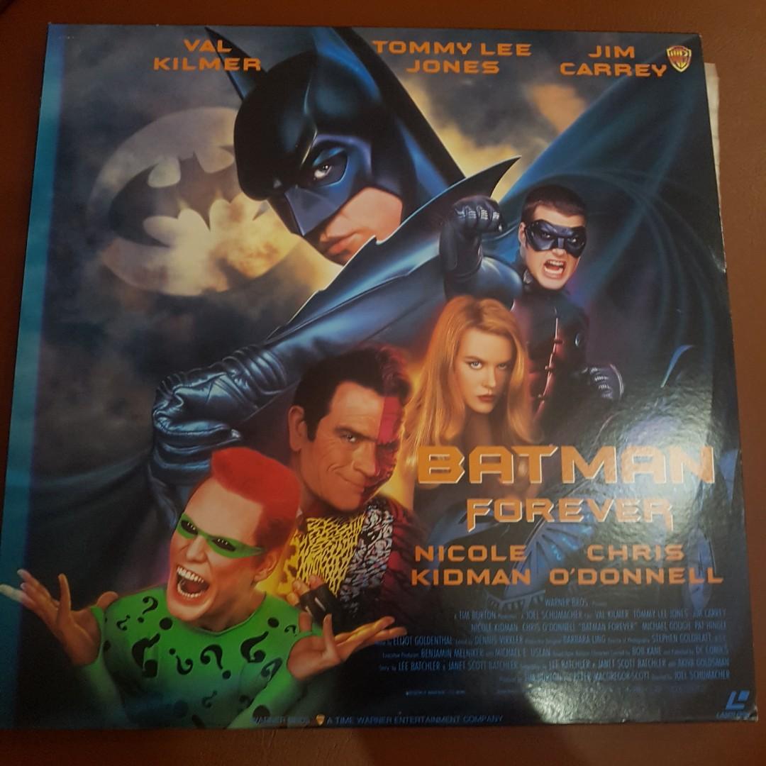 Laserdisc movie. BATMAN FOREVER (Category: CDs & DVDs) located in Valenzuela. Submitted by toyharry (Listing ID 1024851051, Image 1). Description: EXCELLENT CONDITIO !!!.