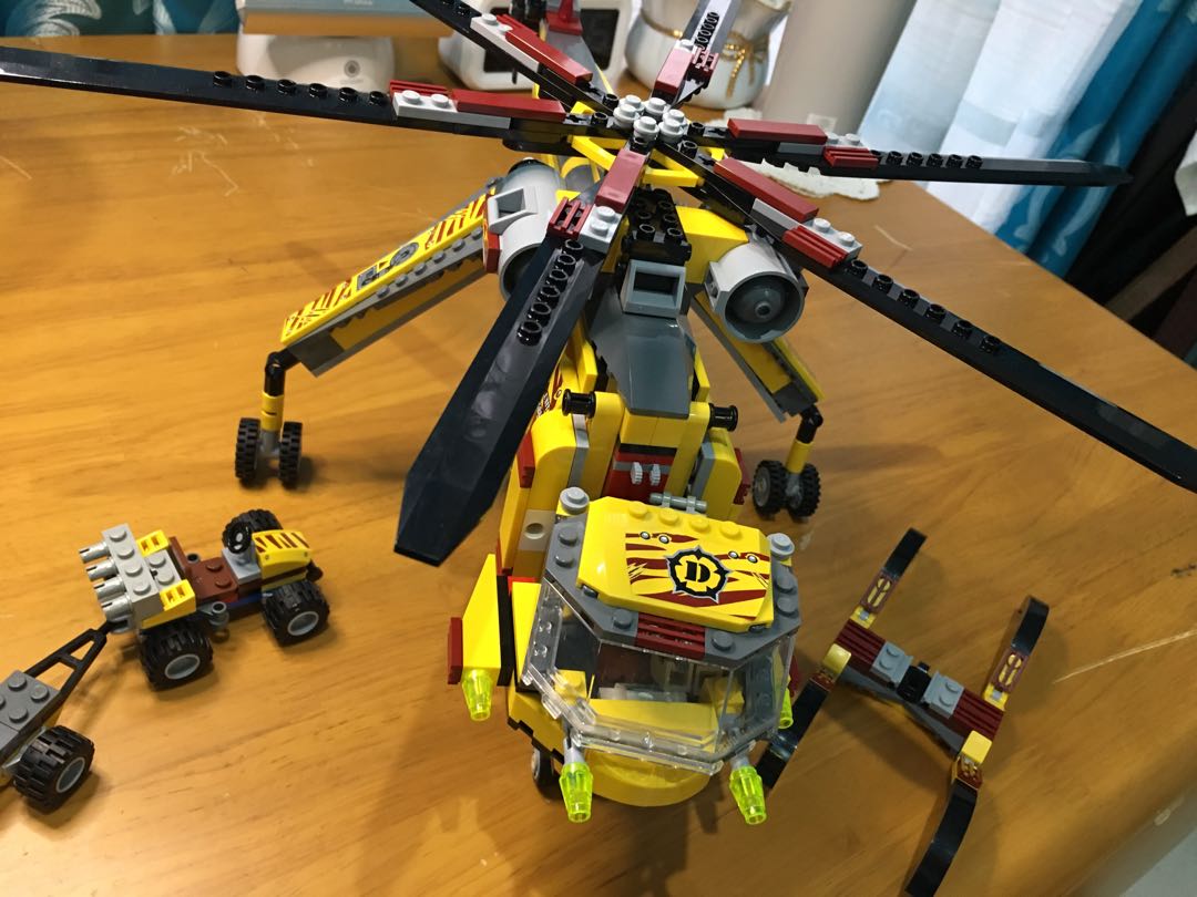 lego dino helicopter