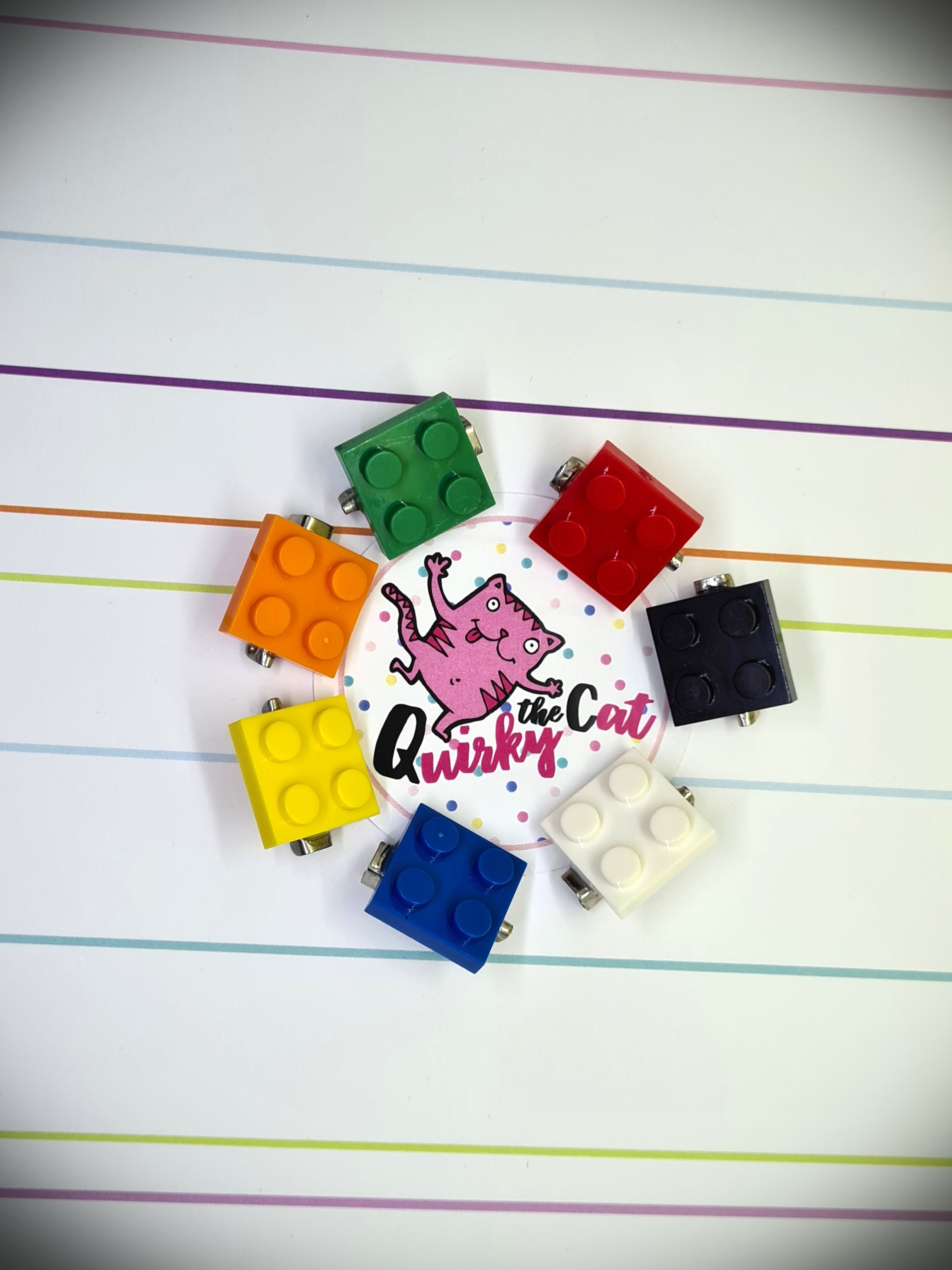 Lego brooch shop