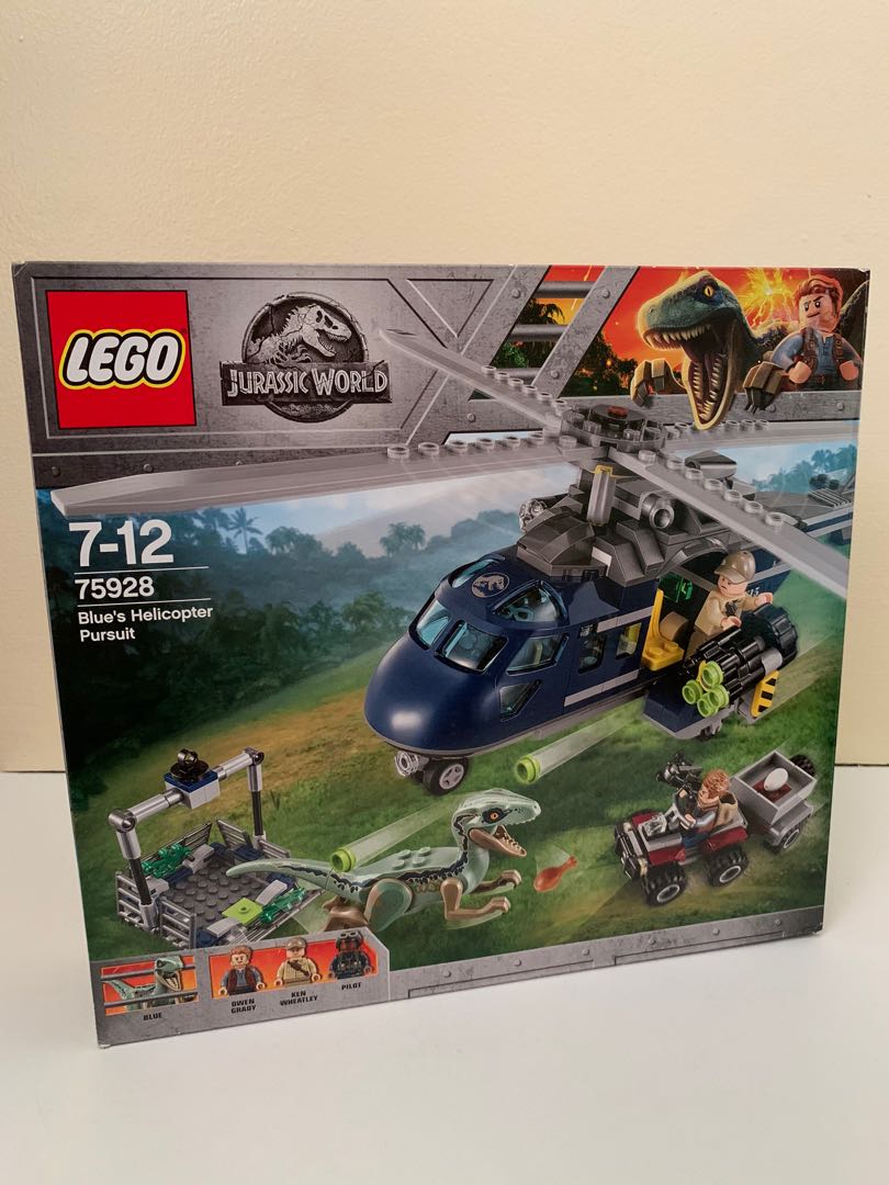 lego blue helicopter