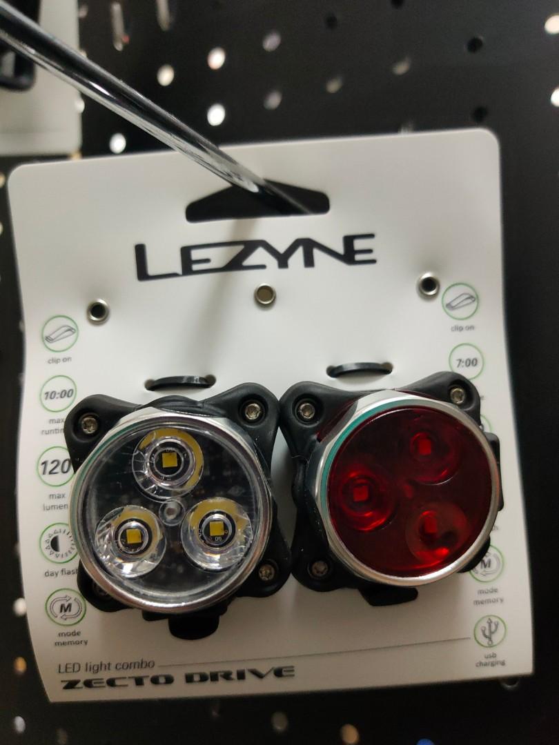 lezyne zecto drive light combo
