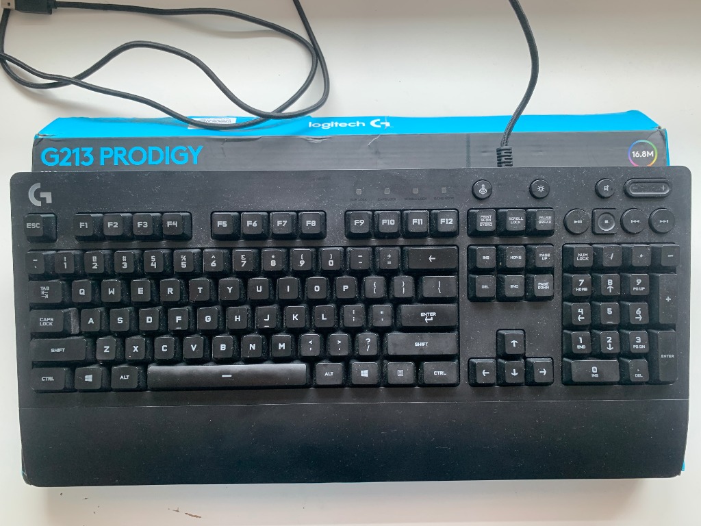 Logitech G213 Prodigy Gaming Keyboard Electronics Computer Parts Accessories On Carousell