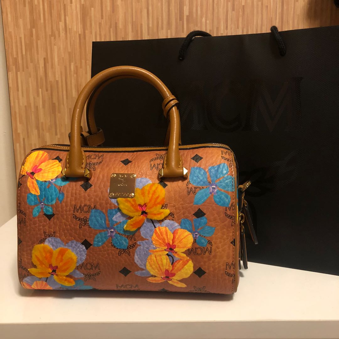 MCM, Bags, Limited Edition Mcm Boston Bag
