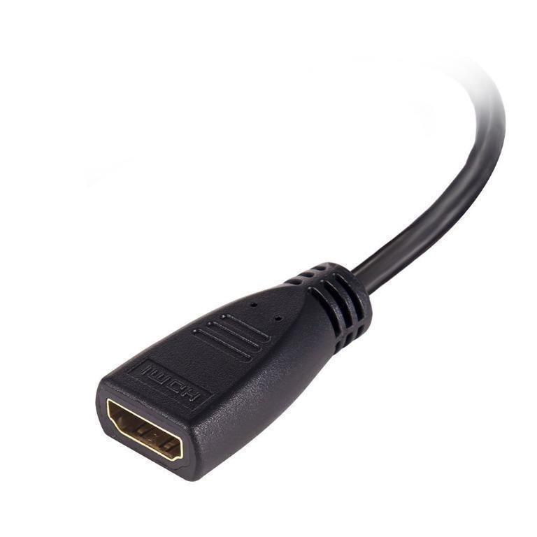 Mealink High Speed 90 Degree Right Angled Mini Hdmi To Hdmi Female Cable Adapter Ver1 4 3d For Digital Camera Tablet 15cm 6 Inch Electronics Others On Carousell