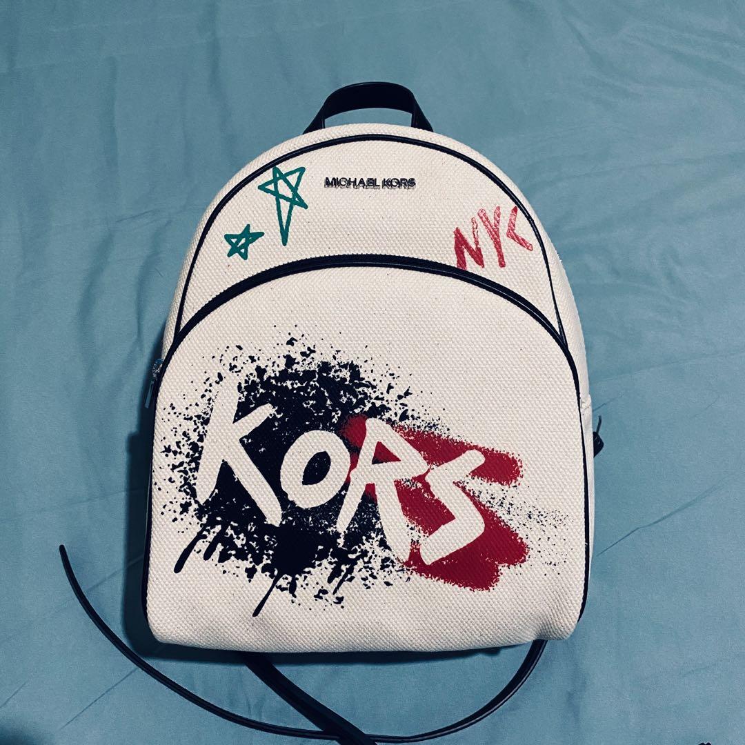 Mk graffiti backpack sales