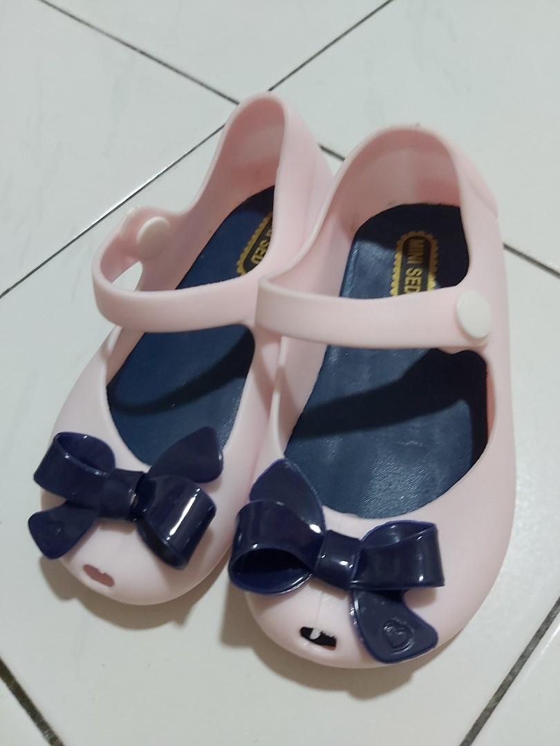 navy mini melissa shoes