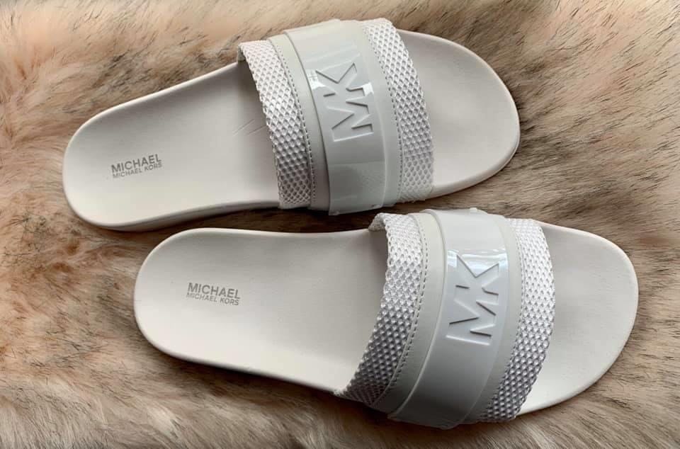 Mk slides mens sale