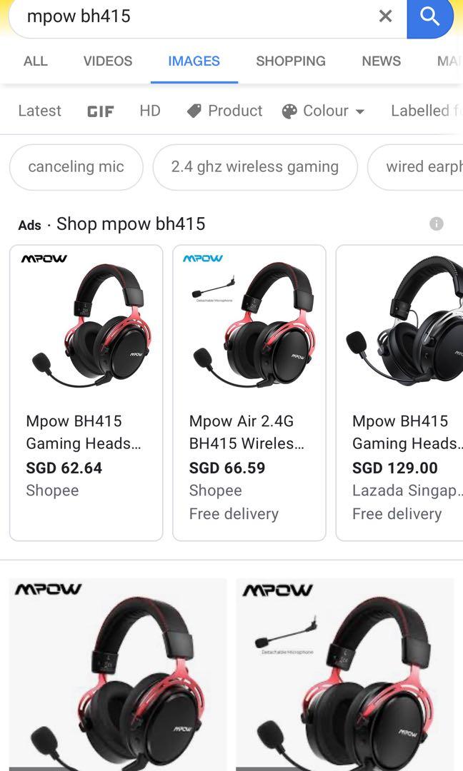 Mpow Air 2.4g Wireless Gaming Headset For Ps5/ps4/pc Computer Headphone  With Noise Cancelling Mic Usb Transmitter For Pc Gamer - Earphones \u0026  Headphones - AliExpress