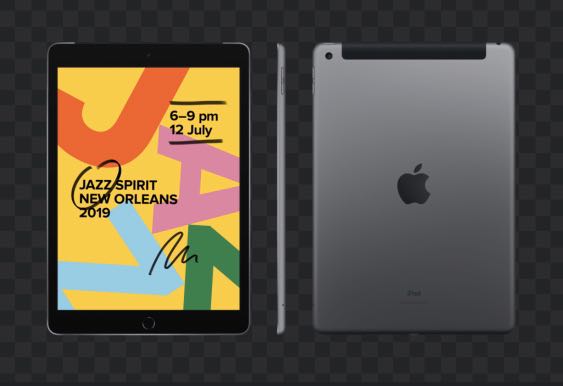 New Apple ipad 10.2 inch Gen 7th  32GB Space grey Wifi