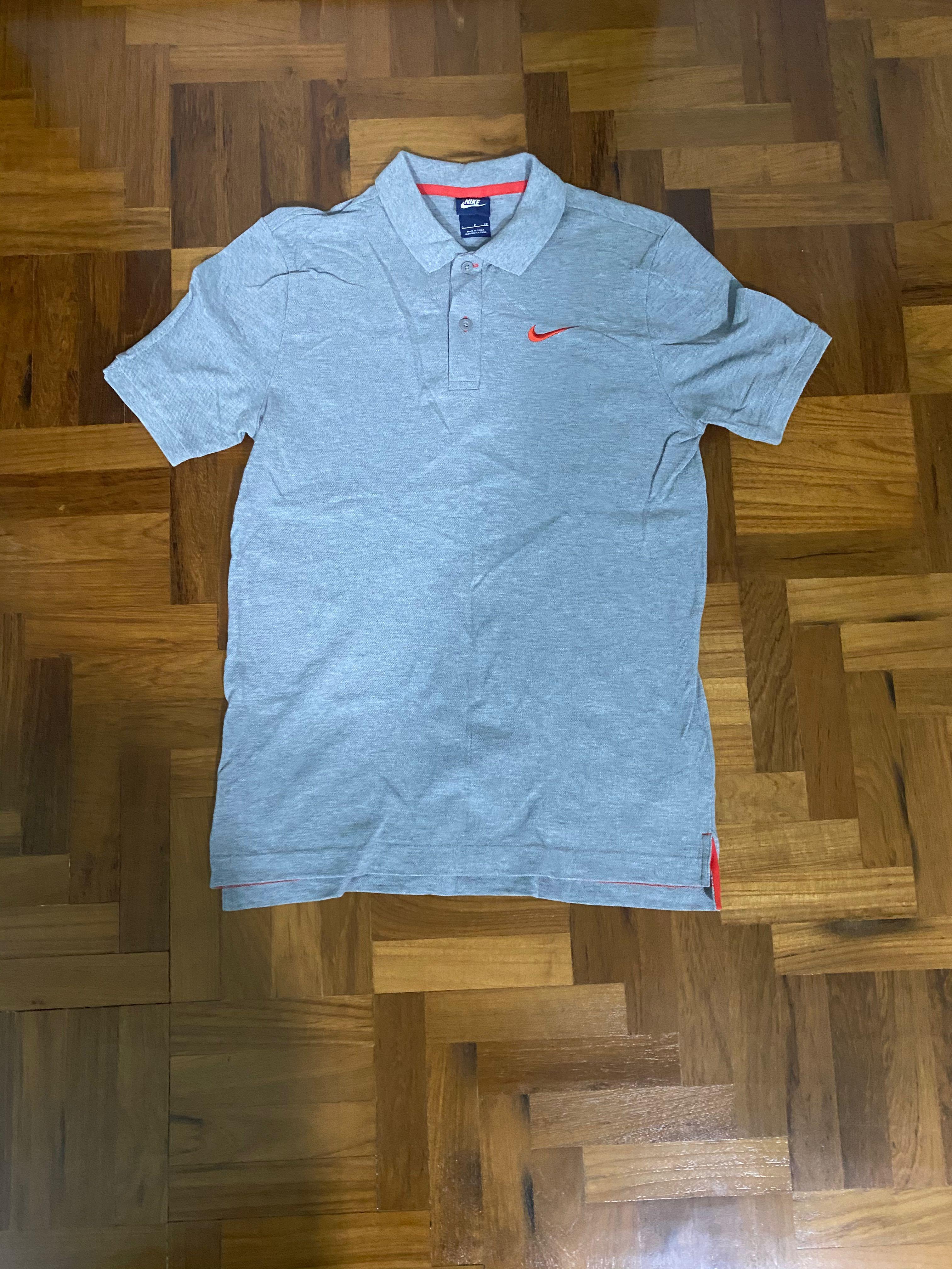 Nike 100 Cotton Polo T shirt Men s Fashion Tops Sets Tshirts