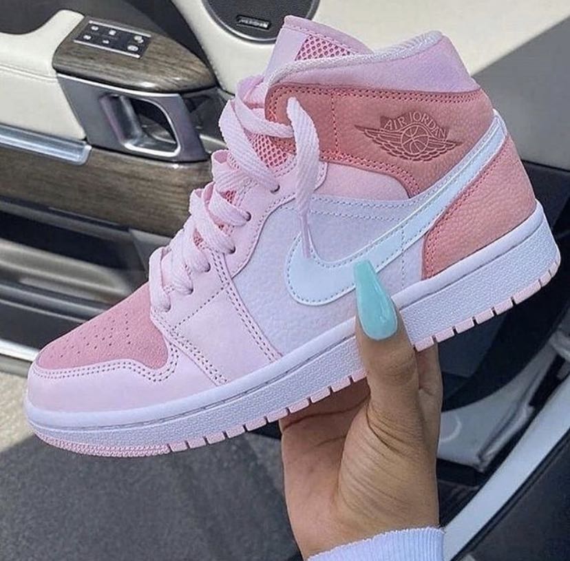 jordan retro 1 mid digital pink