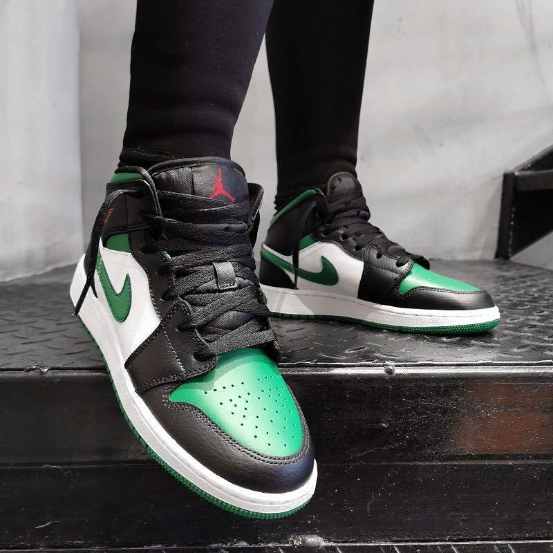 retro 1 mid green