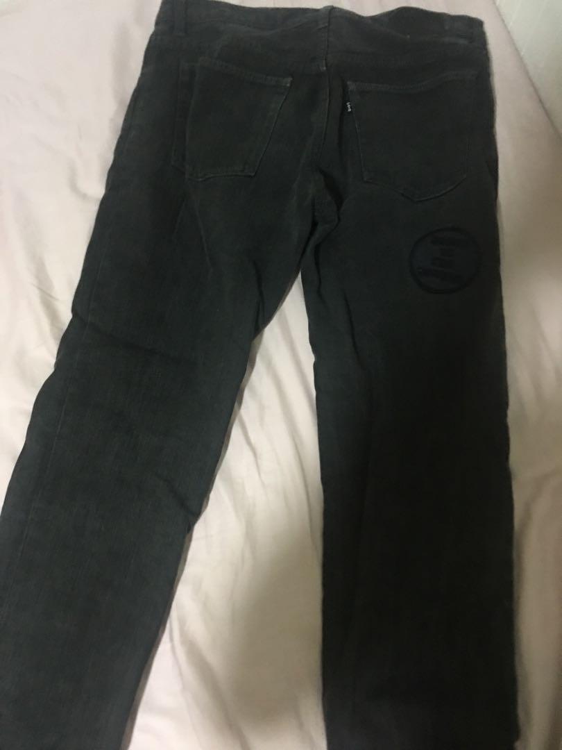 number nine patchwork jeans