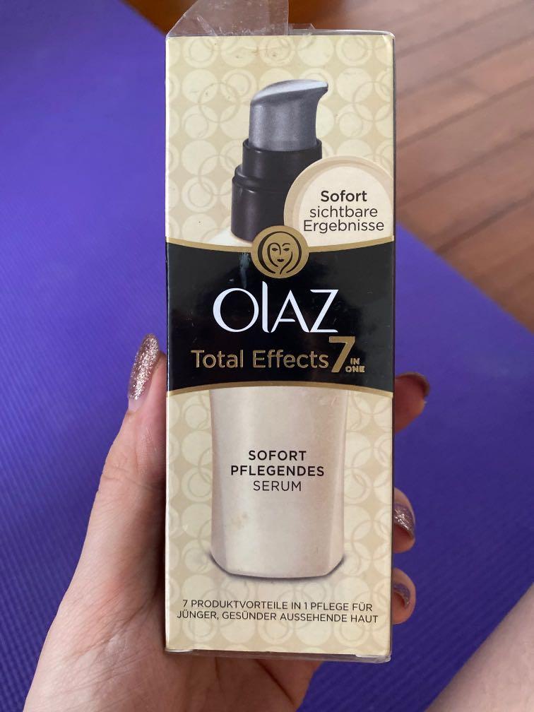Bulk Onderwijs Staat Olaz Total Effects 7 in 1 Serum, Beauty & Personal Care, Face, Face Care on  Carousell