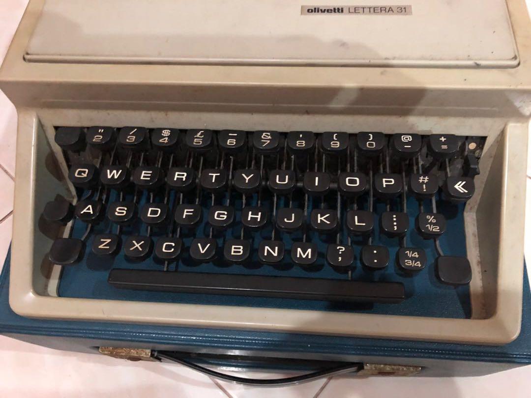 Olivetti Lettera 31 Typewriter Made in Yugoslavia, Computers ...