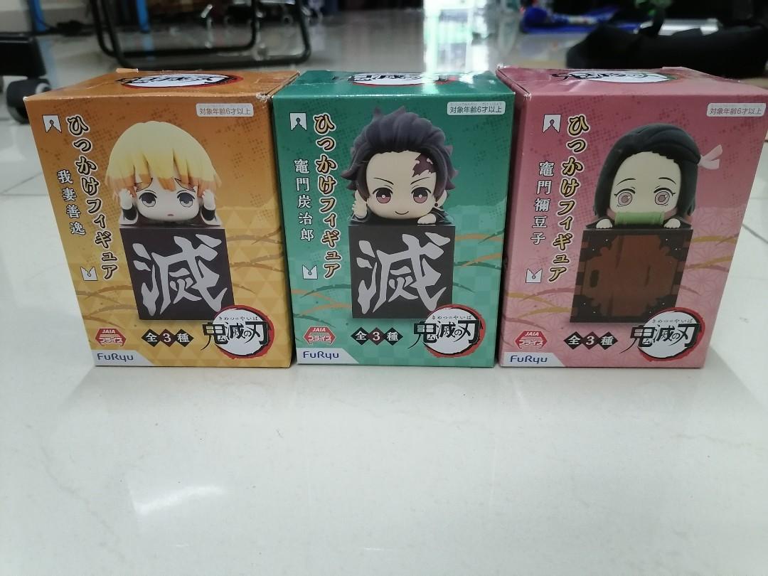 Original Kimetsu No Yaiba Tanjiro Zenitsu Nezuko Toys Games Action Figures Collectibles On Carousell