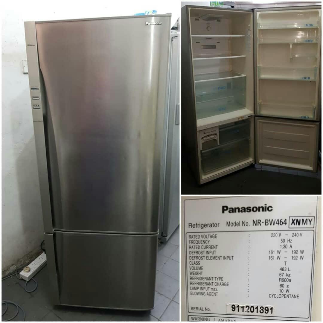 Peti Sejuk Peti Ais Fridge Panasonic Inverter 463 Liter Kitchen Appliances On Carousell
