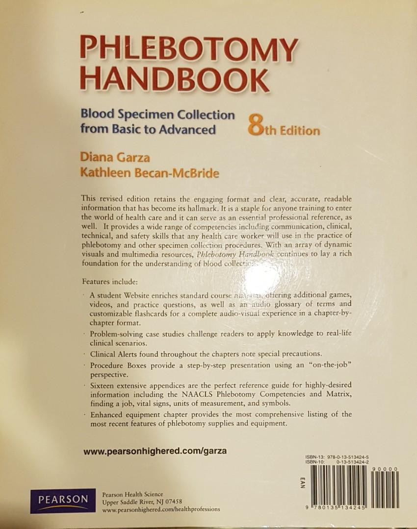 Phlebotomy Handbook: Blood Specimen Collection From Basic To Advanced