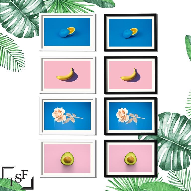 Picture Frame Set Wall Decor Home Decor Wall Art Design Craft Artwork On Carousell,Wall Decor Simple Birthday Decoration Ideas At Home For Baby Girl