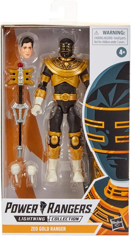 gold zeo ranger lightning collection