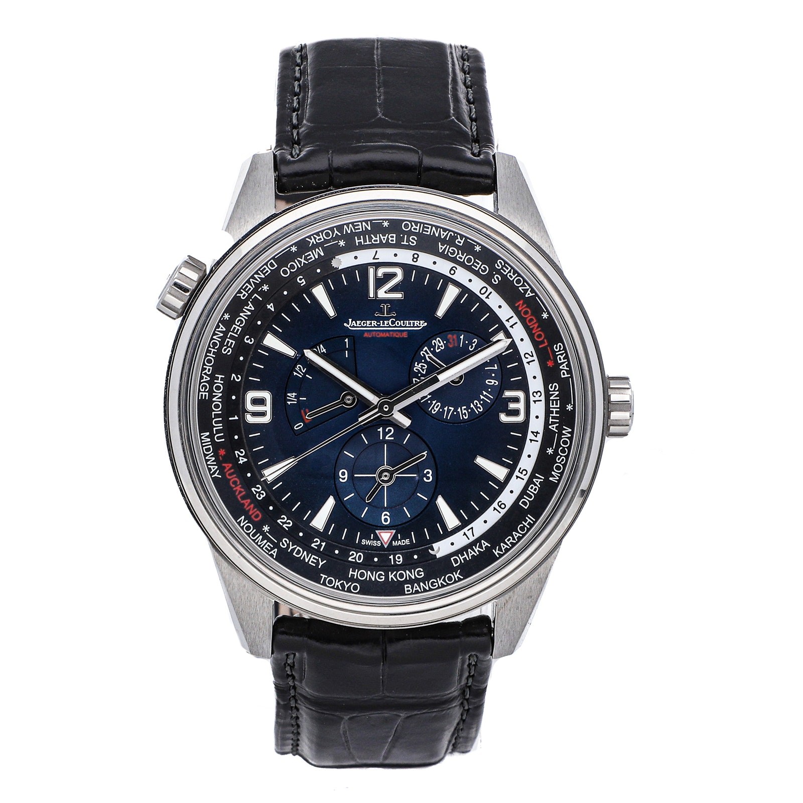 PreOwned JaegerLeCoultre Polaris Geographic WT Limited Edition