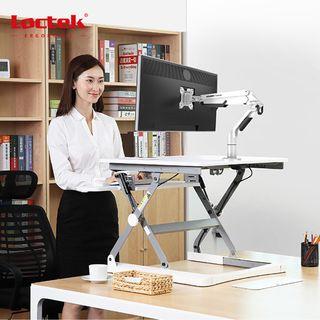 Quick ReleaseVESA Plate⭐SingleGas Spring DesktopMonitor Arm