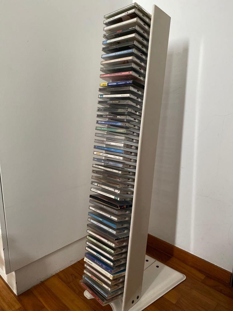 Retro CD Rack vintage, Furniture & Home Living, Furniture, Shelves ...
