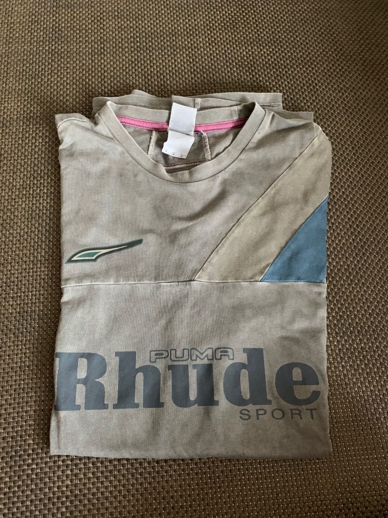 RHUDE x PUMA tee Men s Fashion Tops Sets Tshirts Polo