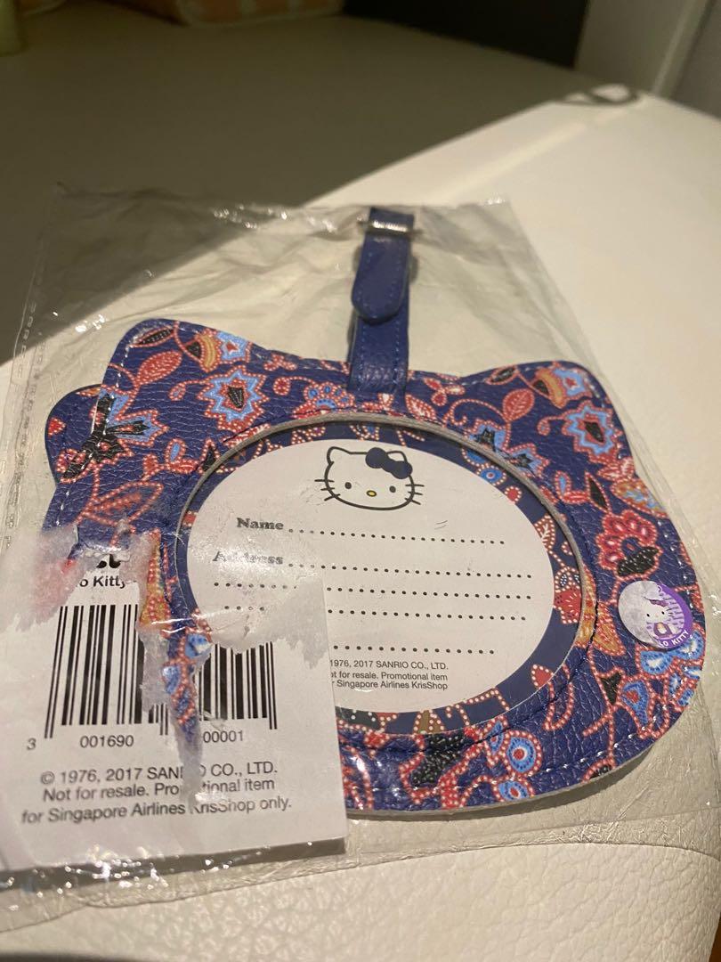 Sia hello kitty luggage tag on sale