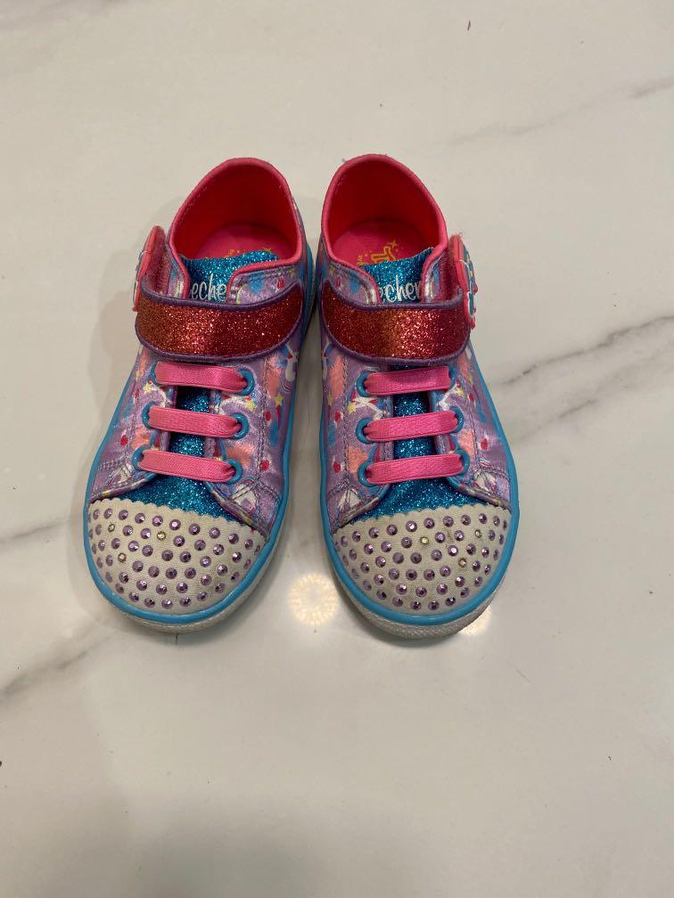 skechers twinkle toes toddler size 7