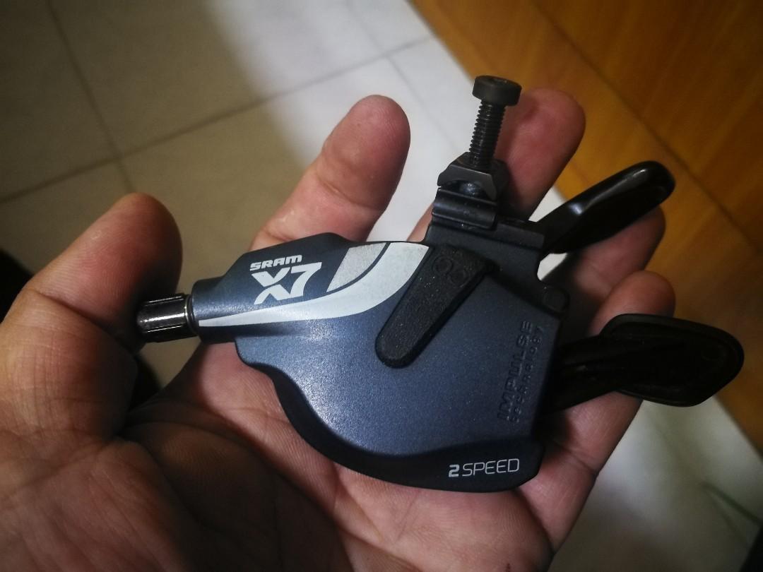 sram x7 2 speed shifter