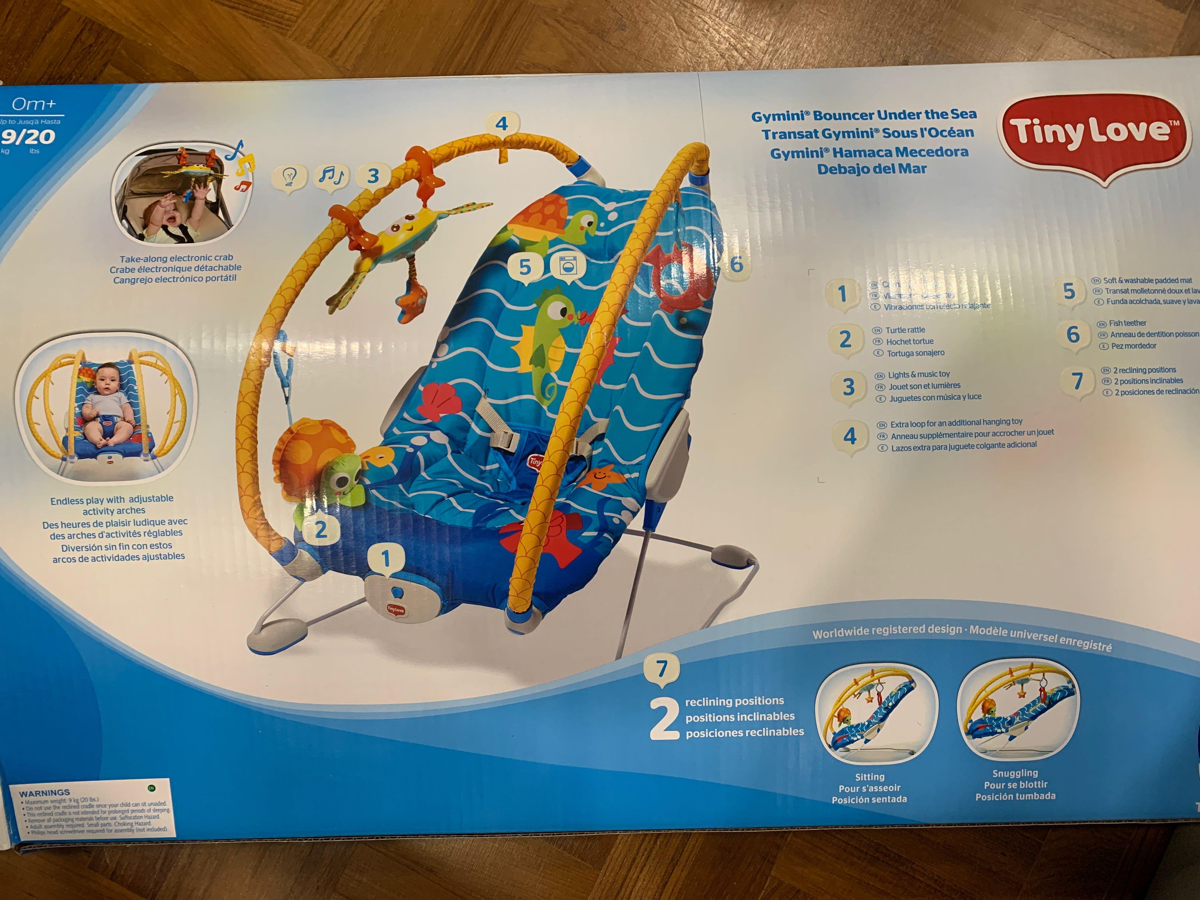 tiny love bouncer under the sea