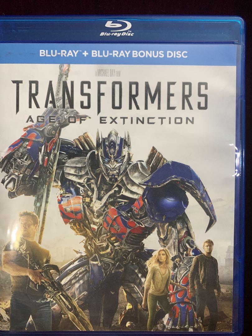 Transformers Age Of Extinction 變形金剛 殲滅世紀blu Ray 2 Disc 音樂樂器 配件 Cd S Dvd S Other Media Carousell