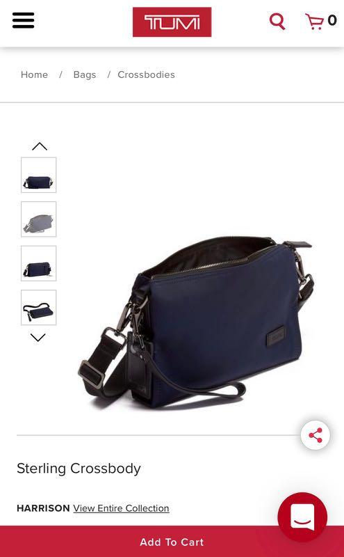 Tumi sterling crossbody 2025