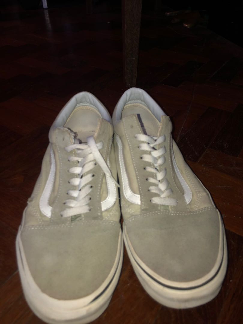 vans army green shoes