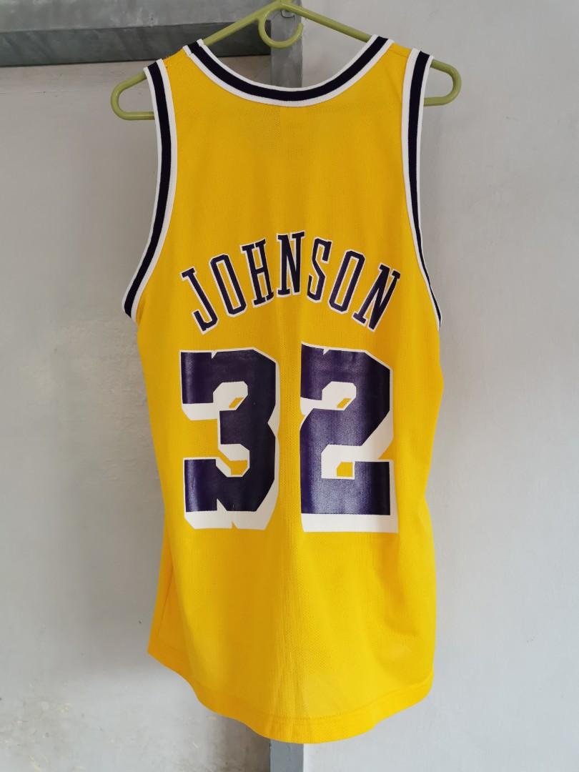 Vintage magic johnson jersey clearance