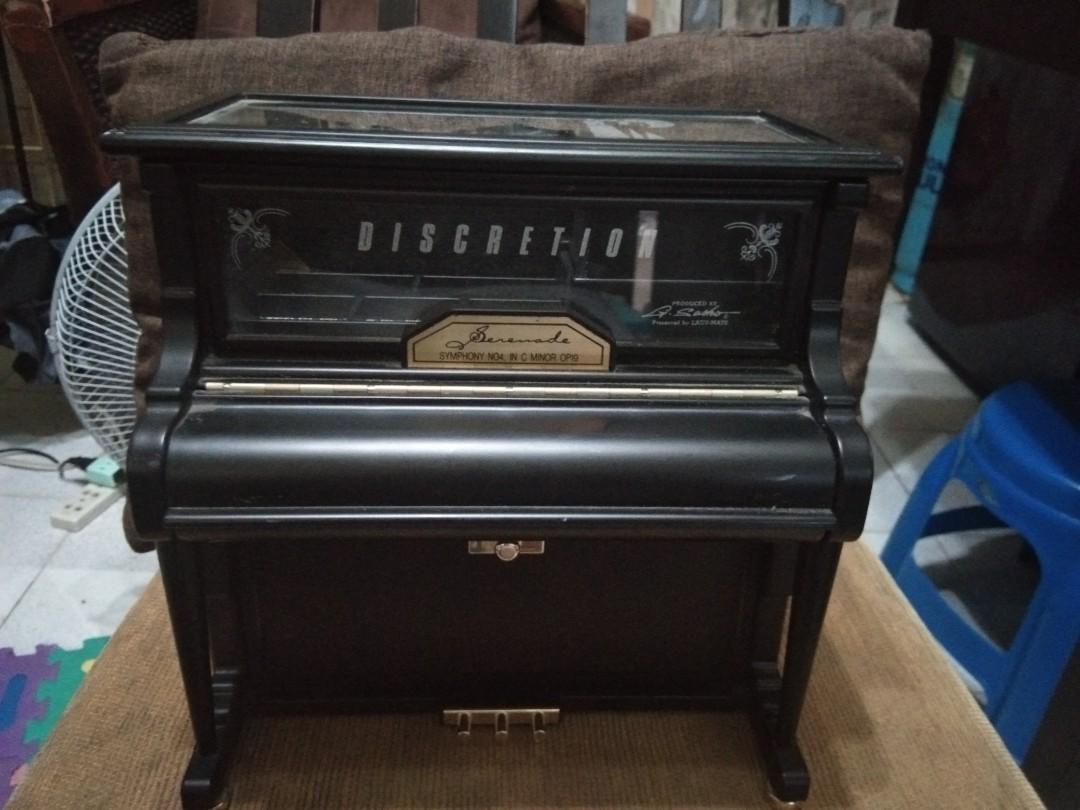 Vintage Musical Jewelry Box Furniture Home Living Home Improvement Organization Storage Boxes Baskets On Carousell