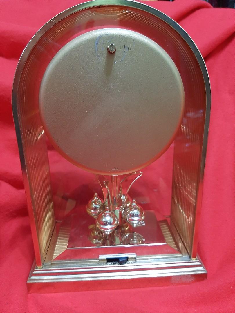 Vintage Seiko Desk Clock Gold Plated, Hobbies & Toys, Memorabilia