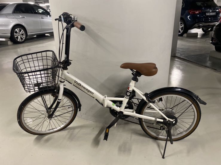 Volkswagen FOLDING BICYCLE Sports Equipment Bicycles Parts