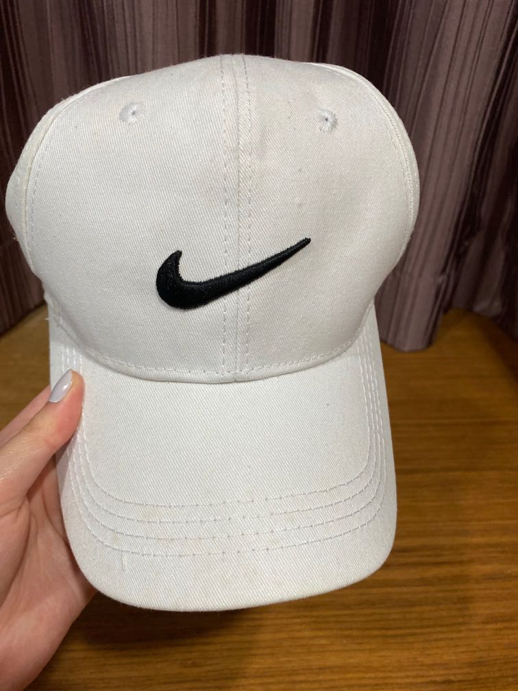 white nike ball cap