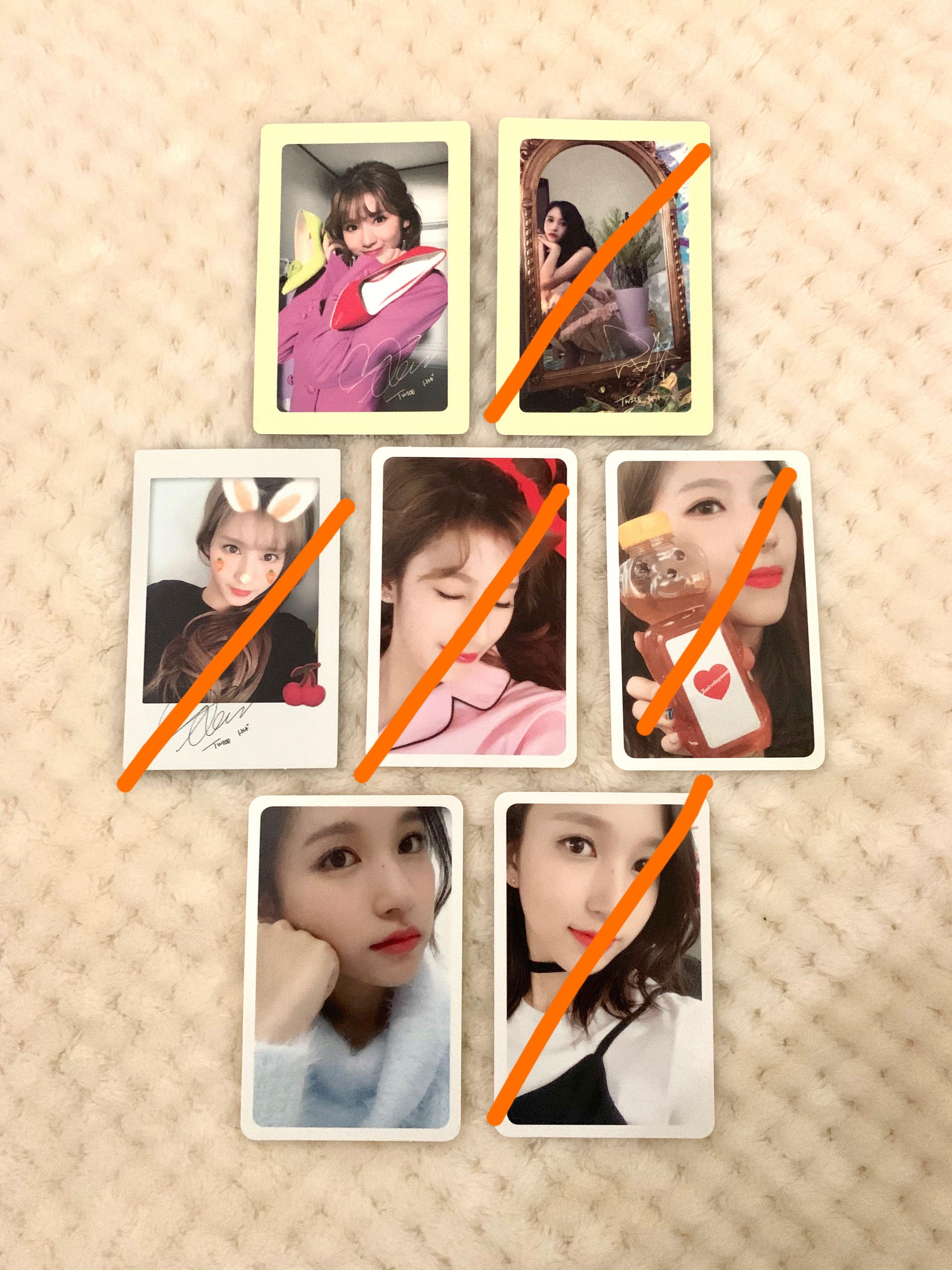 Wts Twice Likey Sana Mina Photocard K Wave On Carousell