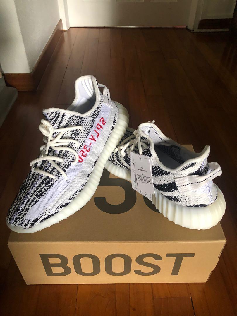 yeezy zebra 10.5