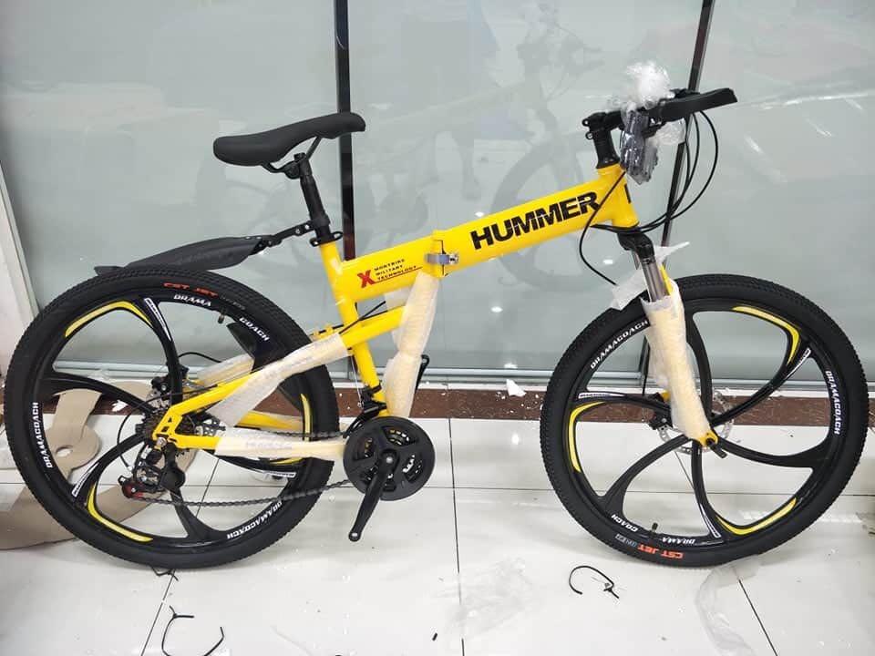 hummer yellow bike