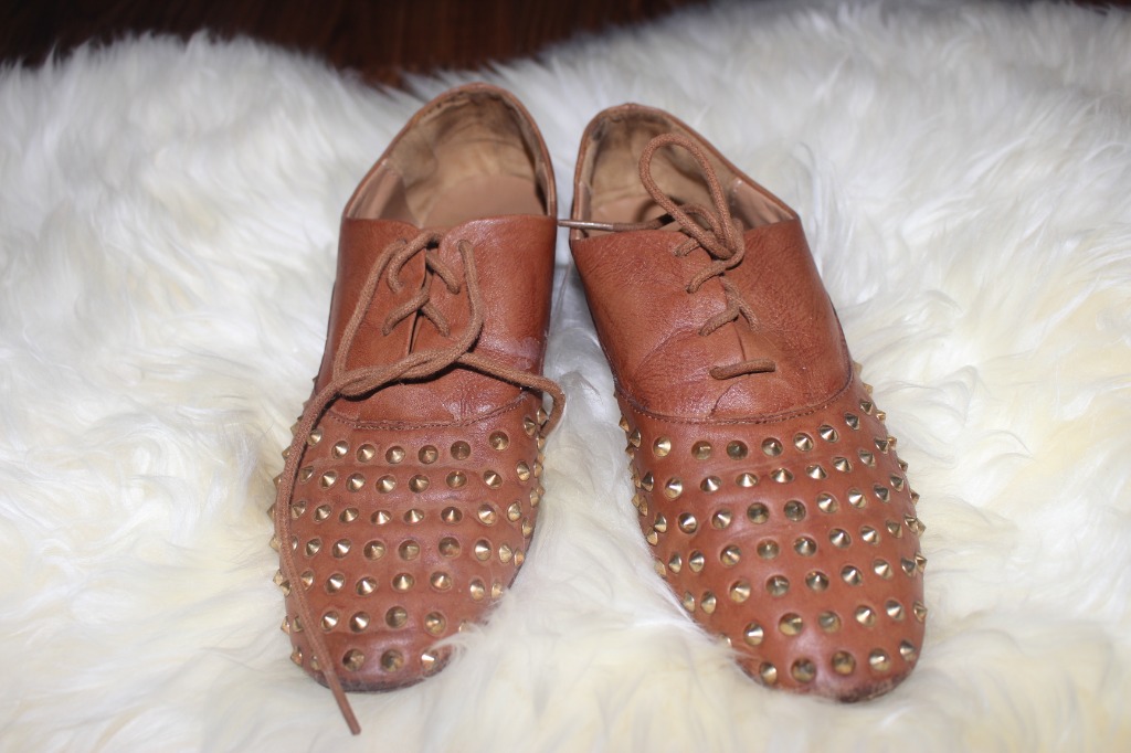 studded shoes