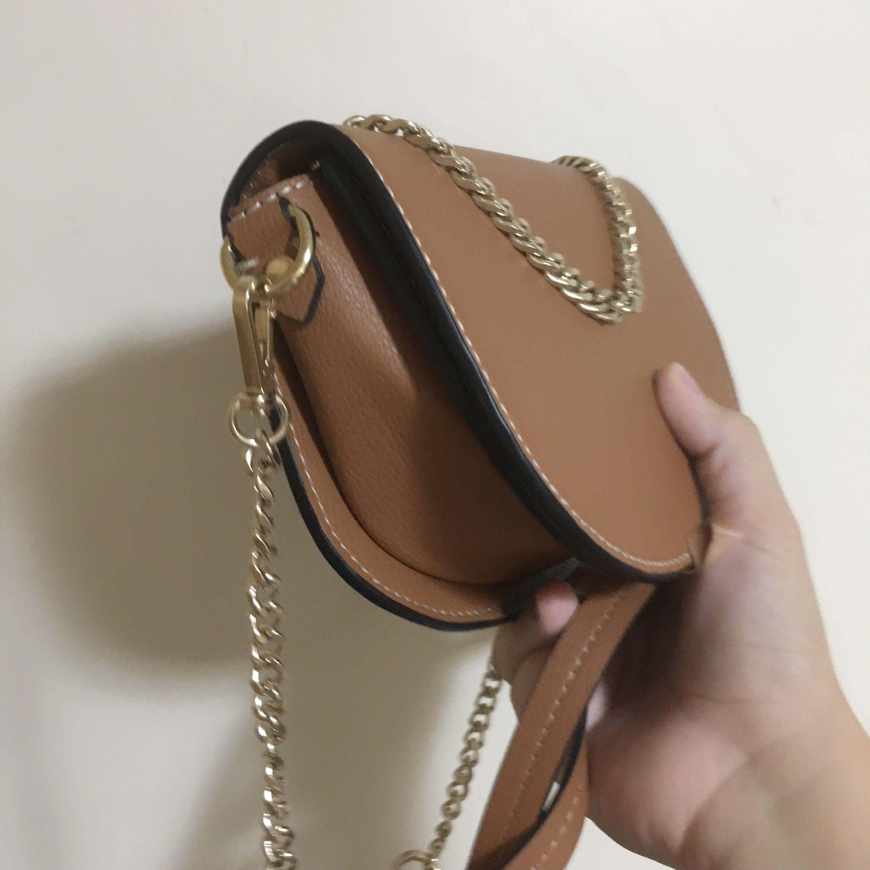 Zara Oval Messenger Bag