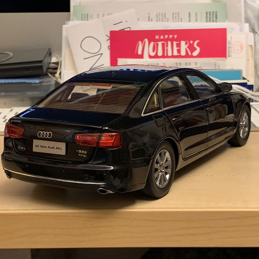 1:18 Audi A6 (Black), Hobbies & Toys, Toys & Games on Carousell