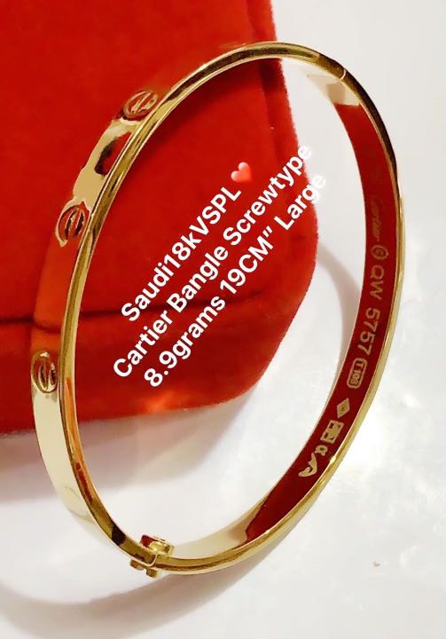Cartier bangle saudi gold shop
